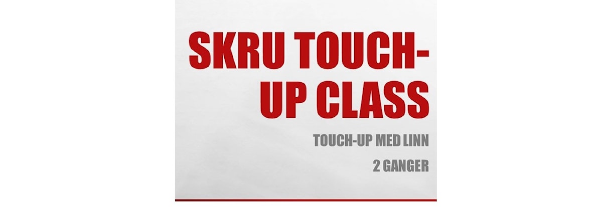 Skru Touch-up med Linn